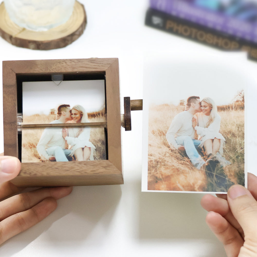 Flip Book Frame Animation Machine, Customizable Memory Album