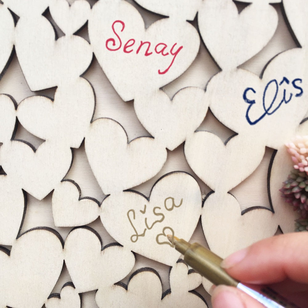 Wedding Guest Book Alternative, Personalized Wedding Decor