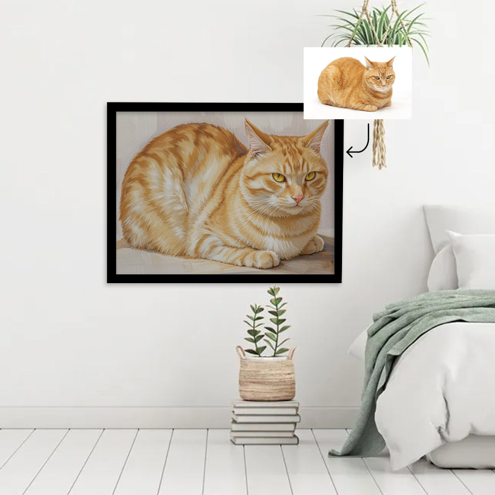 Pet Picture Gifts Crayon Style Pet Portrait