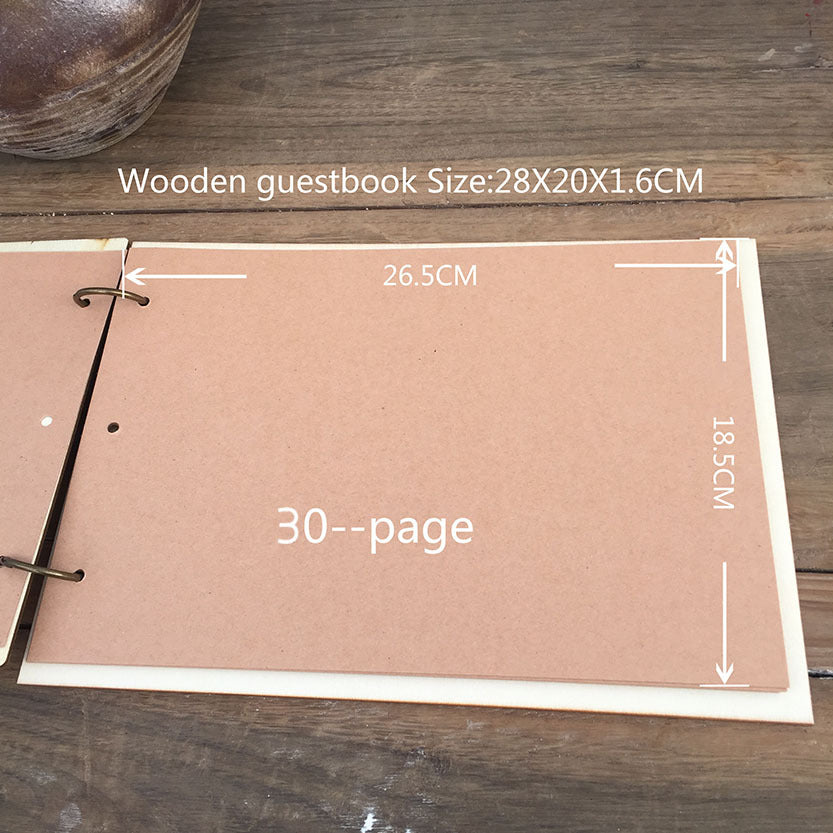 Wedding Guestbook With Photo Frame Attendance Booklet Wedding Supplies