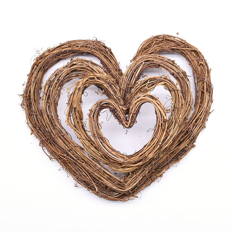 Wedding Heart-Shaped Wreath Decoration