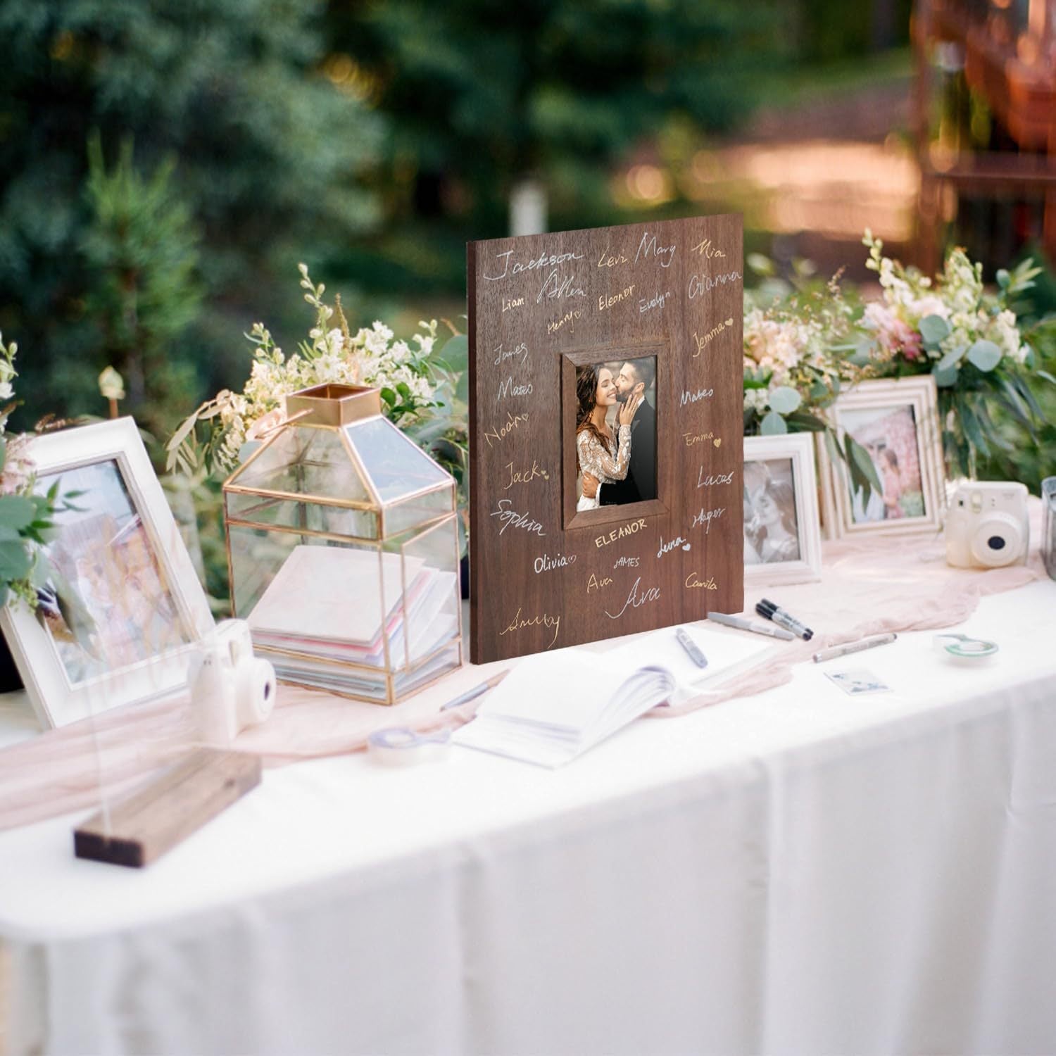 Wedding Signature Frame Wedding Guest Book Bride And Groom Keepsakes