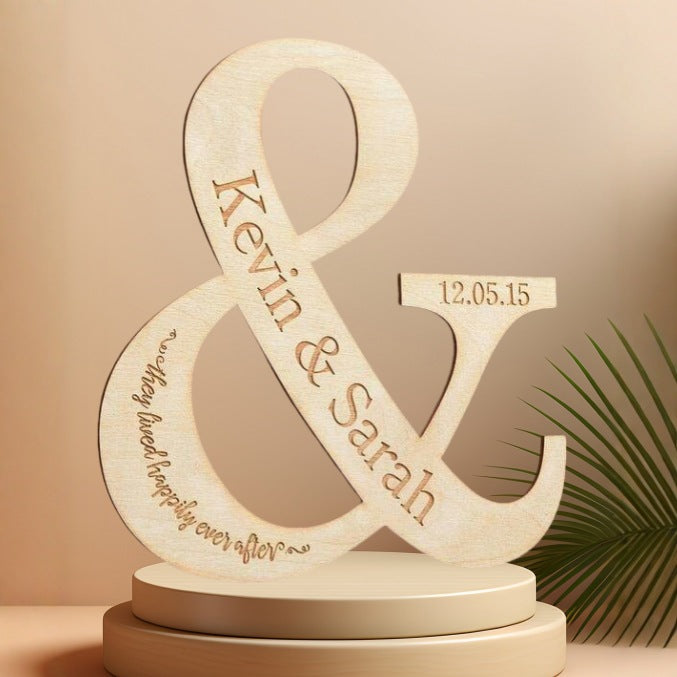 Personalized Wedding Anniversary Gift Bridal Party Gift Wedding Decorations