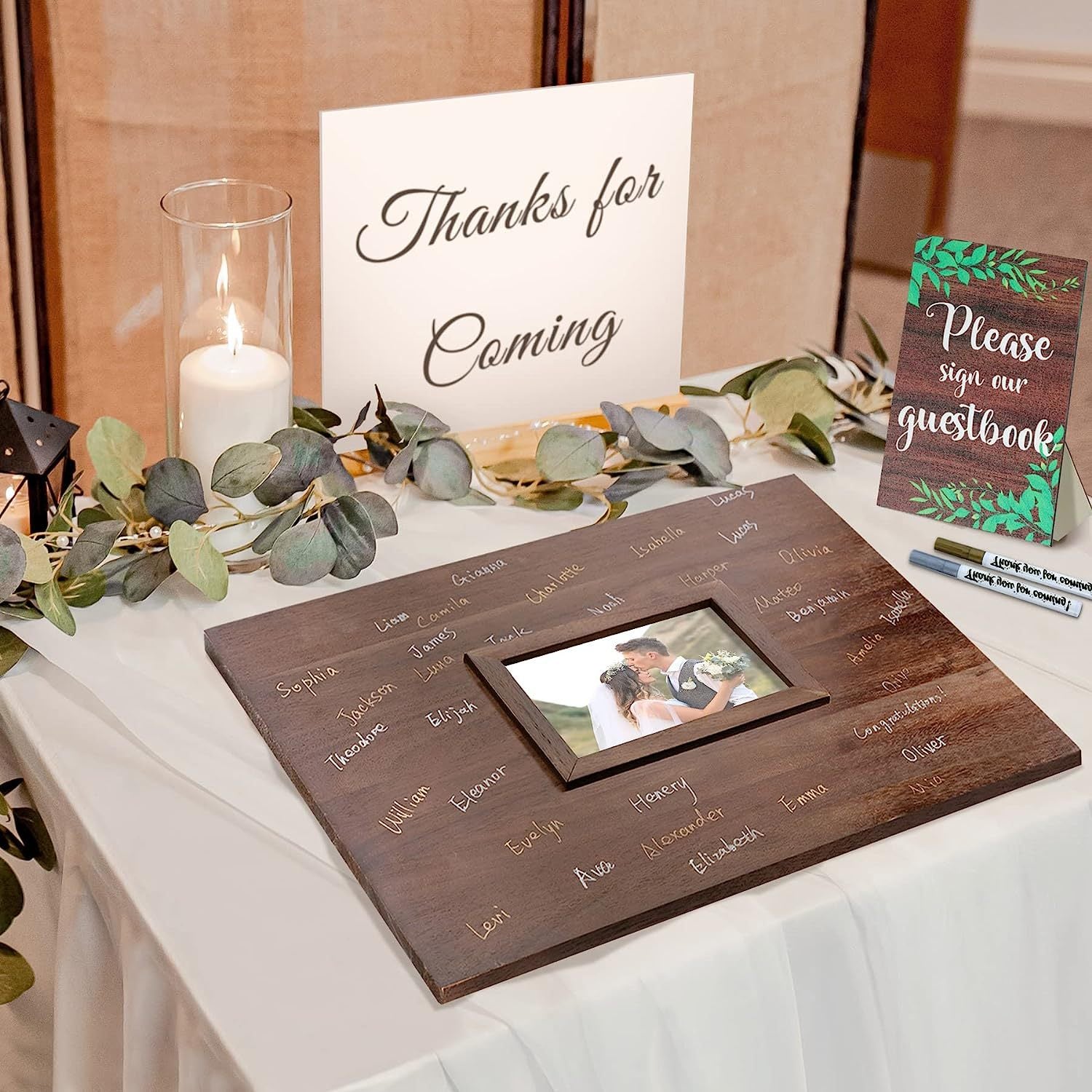 Wedding Signature Frame Wedding Guest Book Bride And Groom Keepsakes