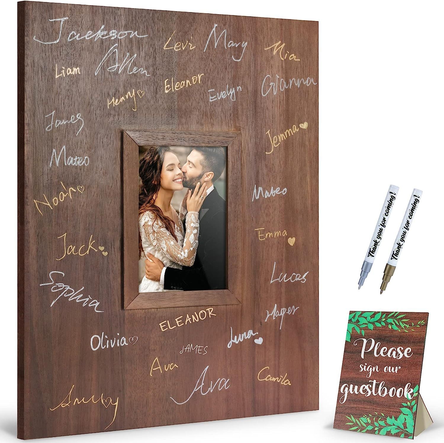 Wedding Signature Frame Wedding Guest Book Bride And Groom Keepsakes